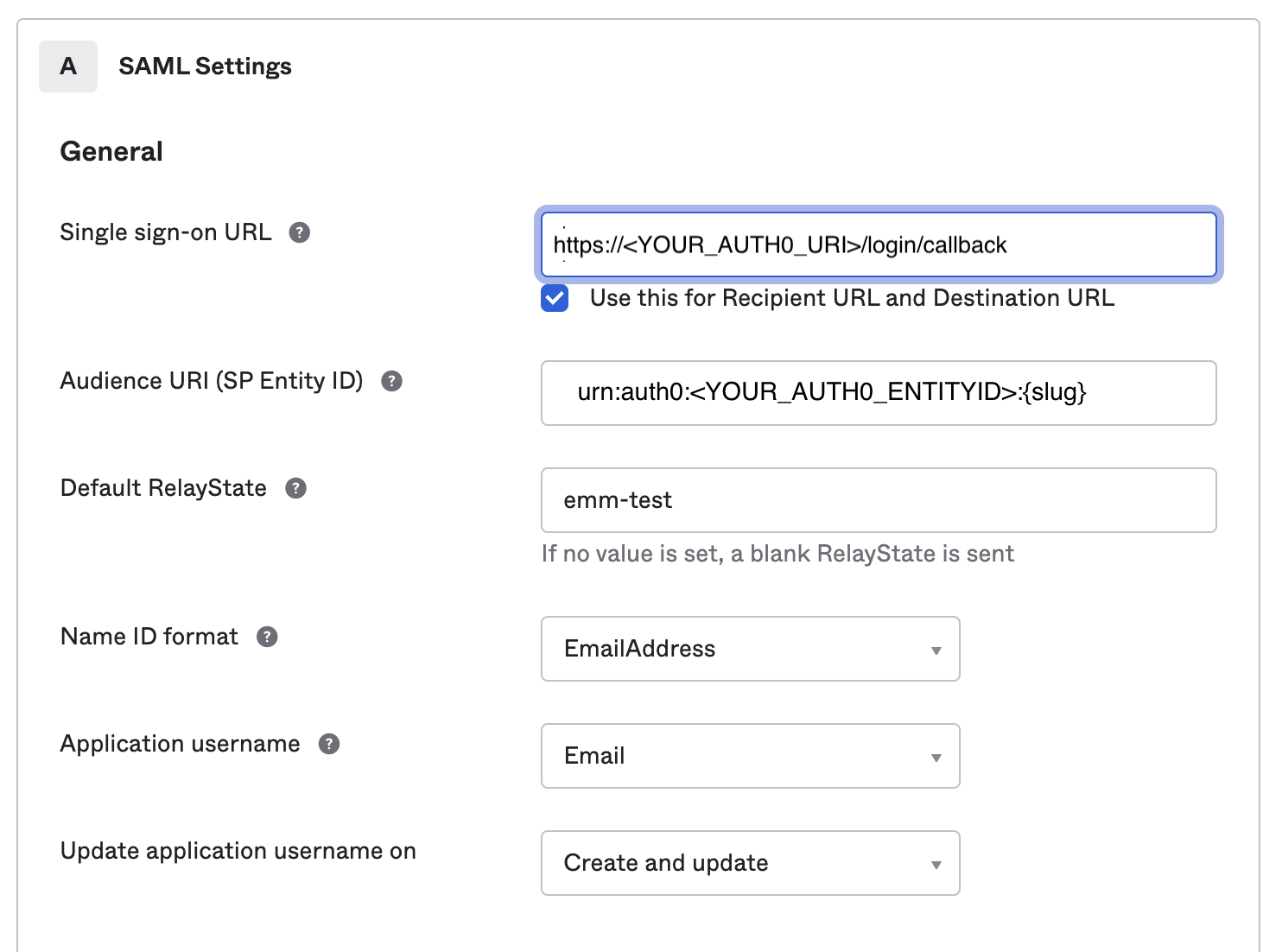 Okta configuration with new URL Okta configuration with new URL